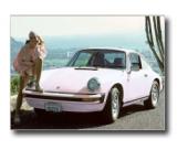 Playmate of the year 1975 Marilyn Lange Porsche 911 S
