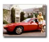 Playmate of the year 1983 Marianne Gravatte Porsche 928